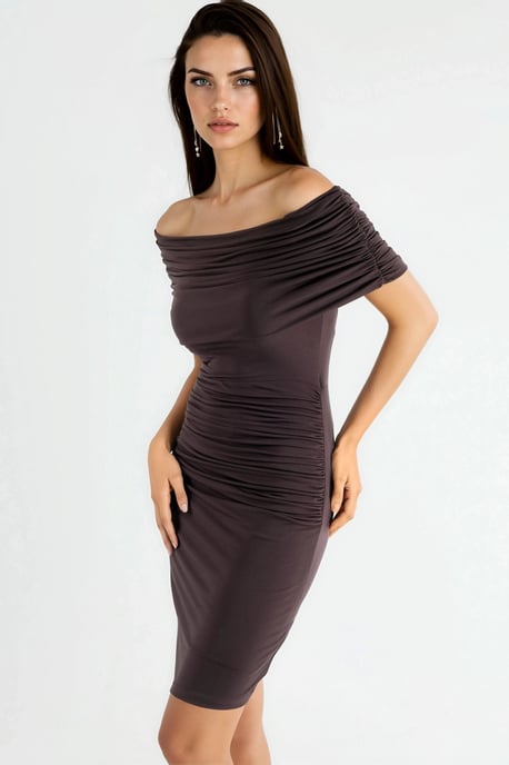 Avtagbar Bodycon Sandy Miniklänning - Image 3
