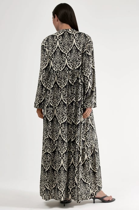 Comfortabele Patroon Maxi-jurk - Image 3