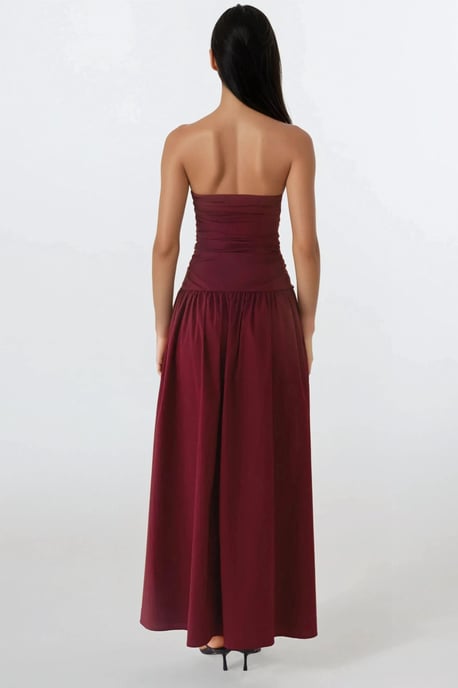 Strapless Maxi Dress Detail - Image 2