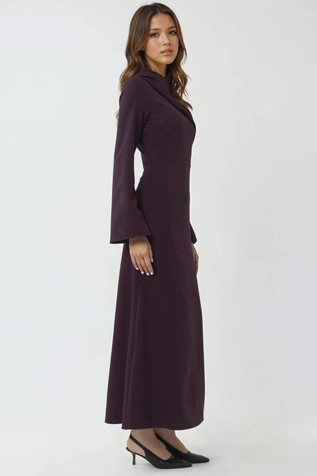 Drape Detailed Maxi Dress - Image 4