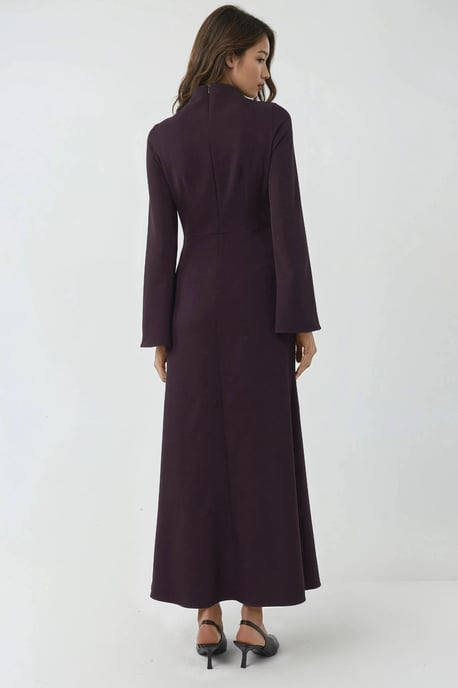 Drape Detailed Maxi Dress - Image 5