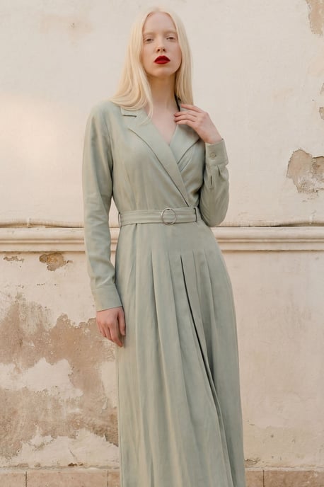 Gestrikt Maxi-Jurk met Lange Mouwen - Image 3