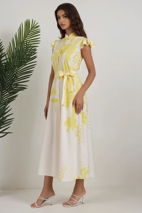 Floral Tippet Maxi Dress - Image 2