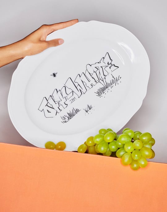 Off-White x Ginori 1735 Oval Tray Plate - Image 5