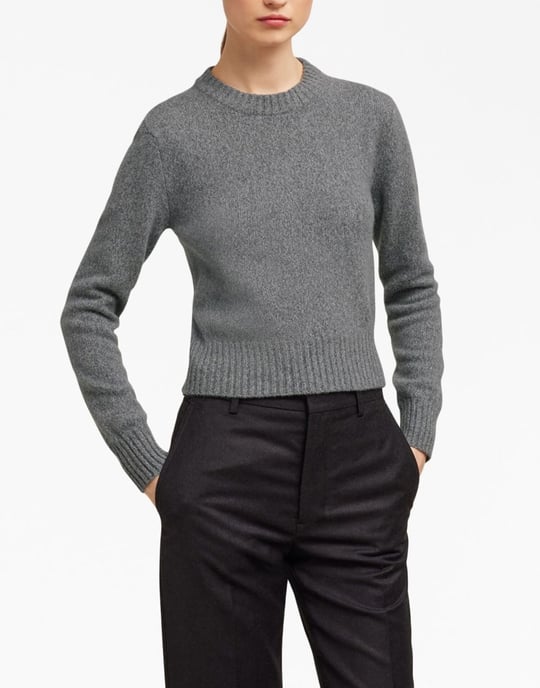 De Coeur Logo Cashmere Blend Sweater - Image 4