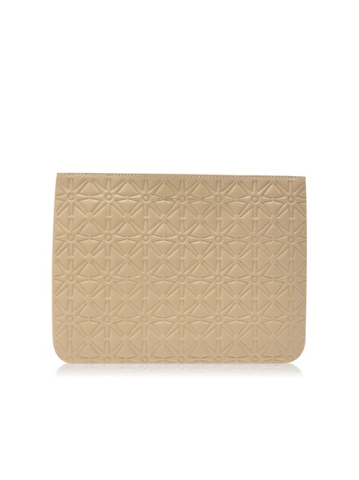 Embossed Logo Zip Pouch Wallet - Image 1