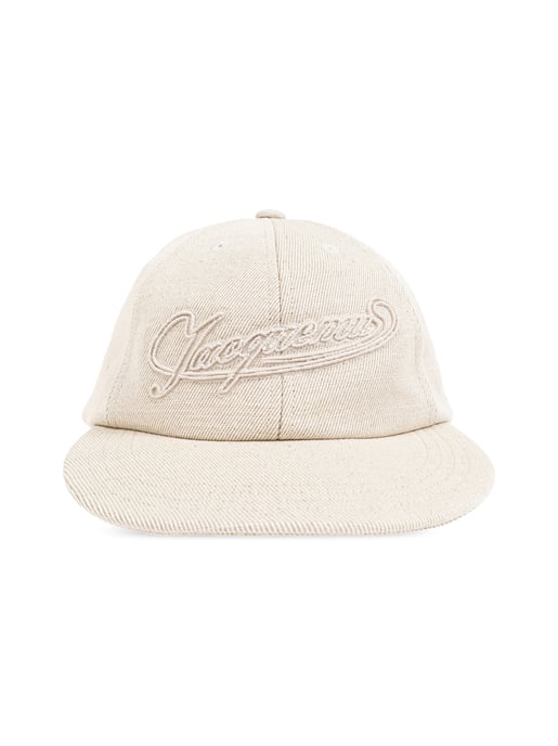 Geborduurde baseballpet met La Casquette-logo - Image 1