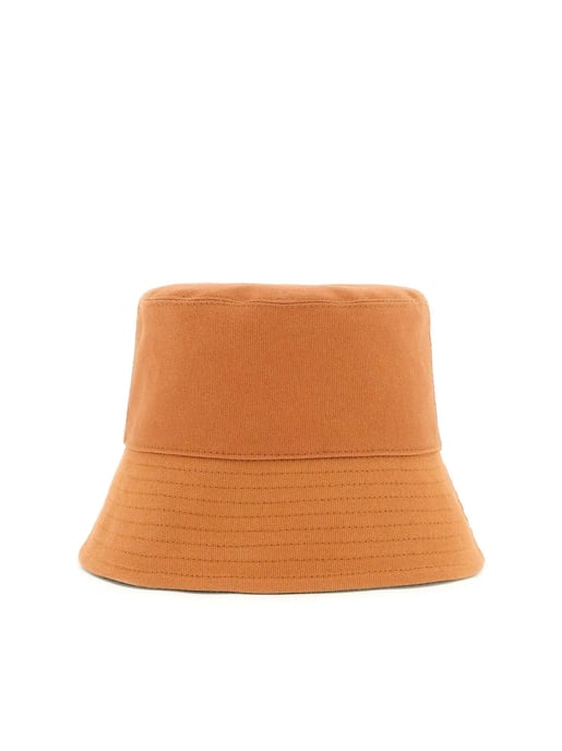 Eco katoenen bucket hat met logo - Image 2