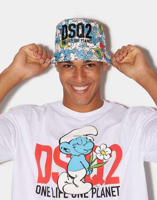 Bucket hat met Smurfenlogo - Image 4