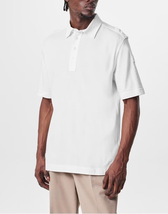 Polo shirt met logo-patch - Image 3