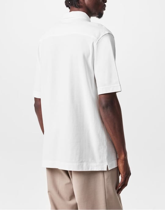 Polo shirt met logo-patch - Image 4