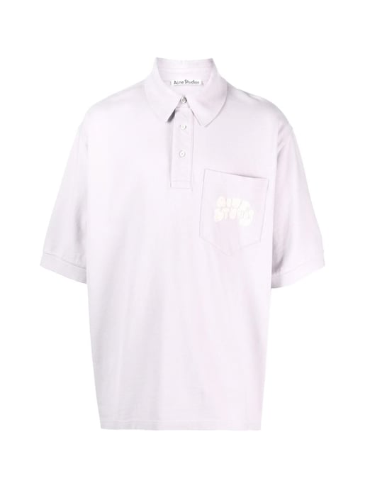 Polo shirt met bubbellogo - Image 1