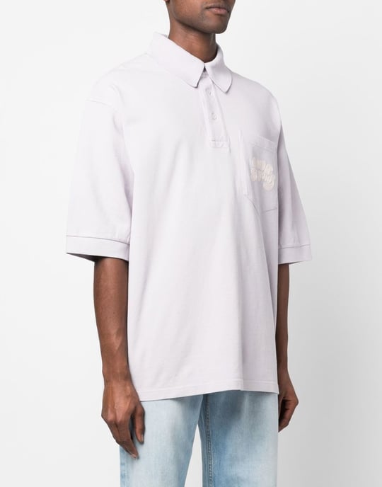 Polo shirt met bubbellogo - Image 3
