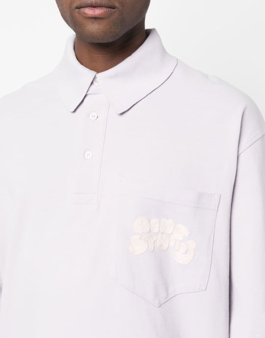 Polo shirt met bubbellogo - Image 5