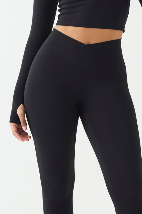 DSGN Studio Highwaist Sculpt Wrap Waist Legging - Image 4