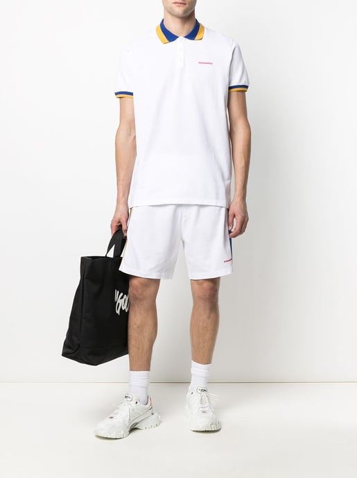 Shorts met zijstreep en logo - Image 2