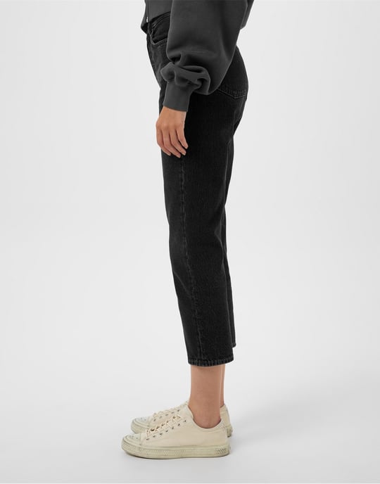 Mece High-Rise Cropped Jeans - Image 4