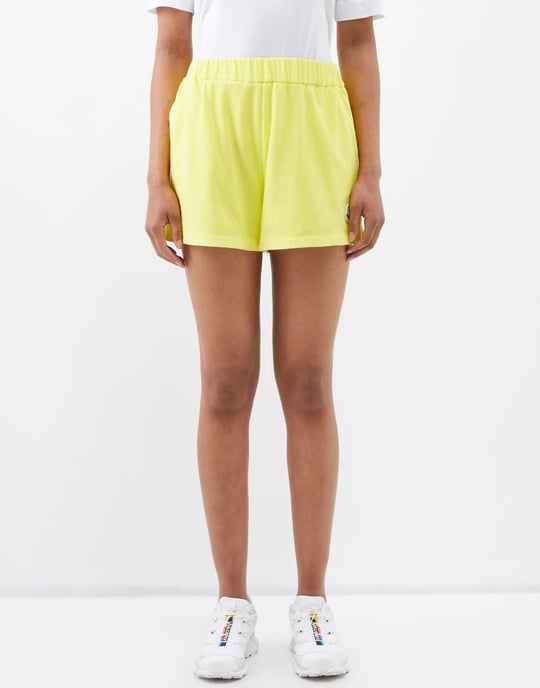 Badstof shorts met logopatch - Image 3