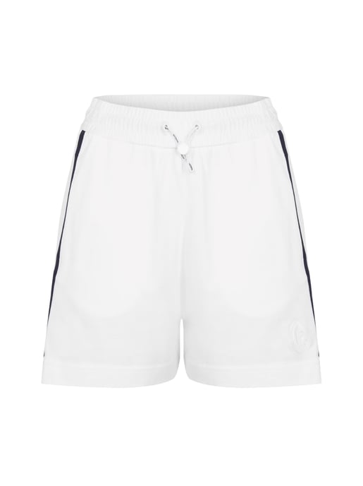 Shorts med randiga detaljer och logotyp - Image 1