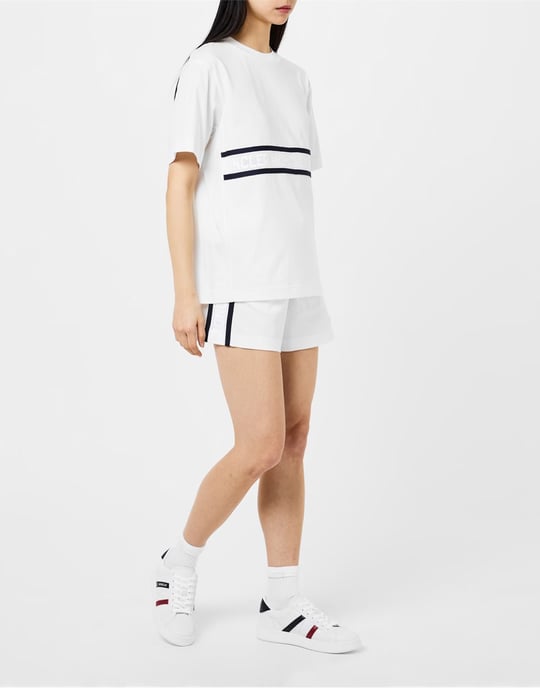 Shorts med randiga detaljer och logotyp - Image 2