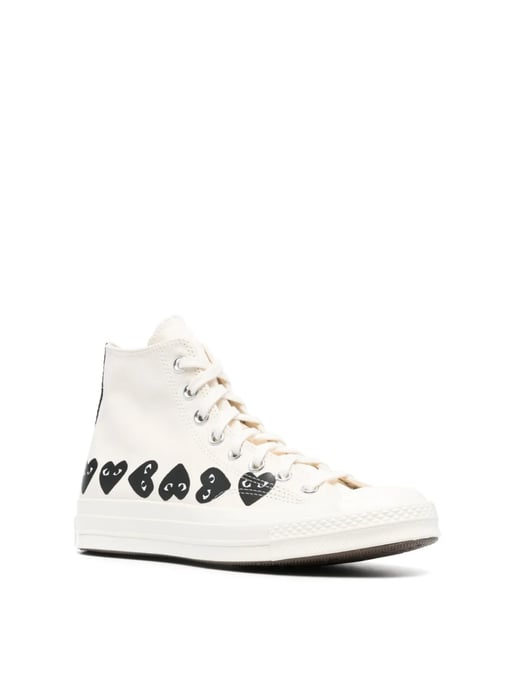 Comme des Garçons PLAY x Converse Chuck 70 Hi-sneakers - Image 2