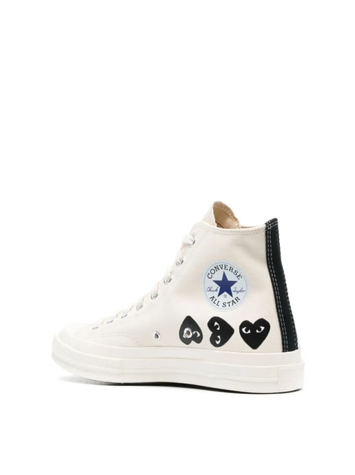 Comme des Garçons PLAY x Converse Chuck 70 Hi-sneakers - Image 3