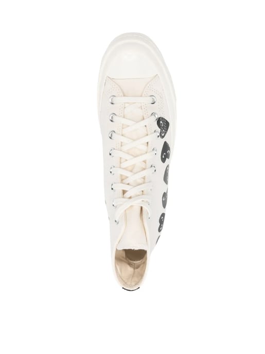 Comme des Garçons PLAY x Converse Chuck 70 Hi-sneakers - Image 4