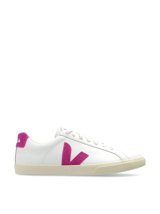 Esplar leren sneakers met logo - Image 1