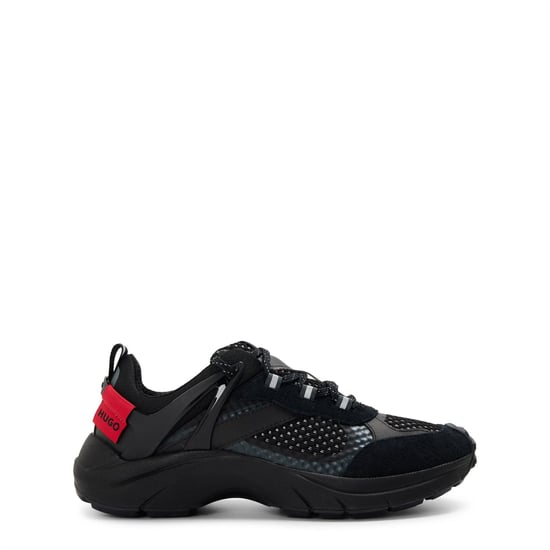 Women's Hugo Sdmew 10266827 01 Low Top Trainers in Black - Image 1
