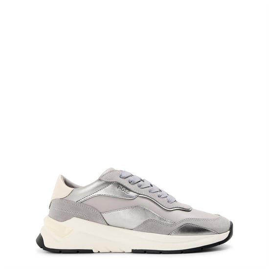 Women's Boss Runn Ltsdmt1 10260535 0 Low Top Trainers in Medium Grey - Image 1