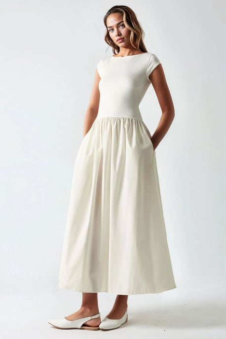 Contrast Midi-jurk - Image 2