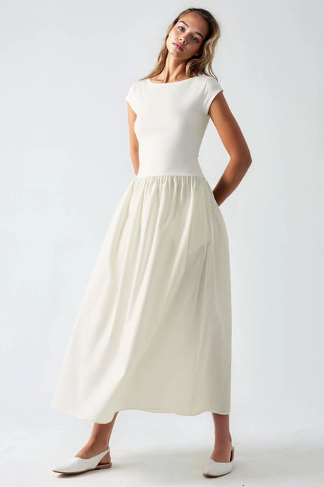 Contrast Midi-jurk - Image 5