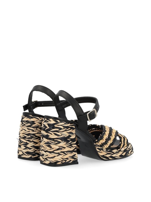 Valeria Rafia Woven Sandals - Image 3