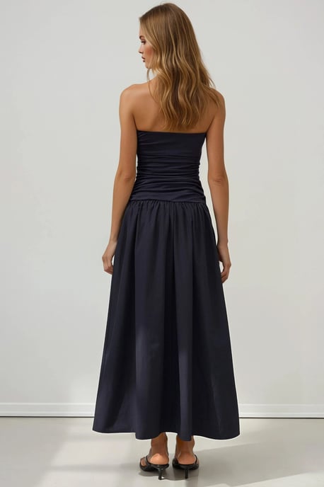Strapless Maxi Jurk Details - Image 3
