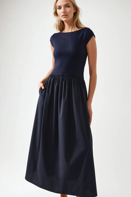 Contrast Midi-jurk - Image 3