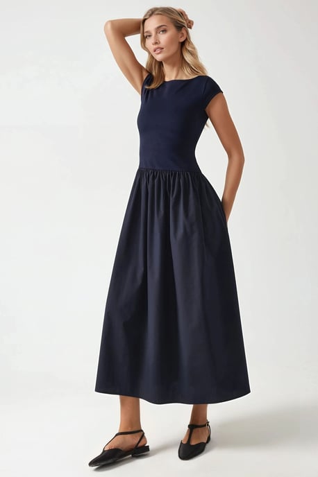 Contrast Midi-jurk - Image 5
