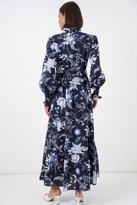 Maxi Hemdjurk met Paisleyprint en Ceintuur - Image 5