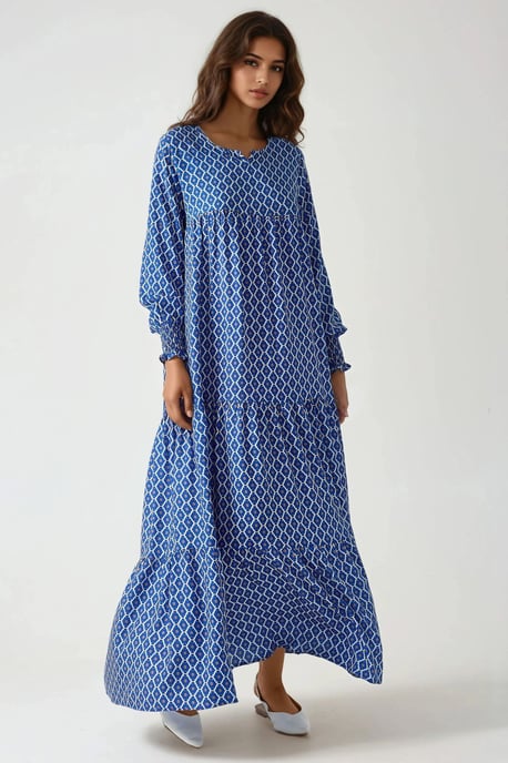Geprinte Coltrui Viscose Maxi Jurk - Image 2