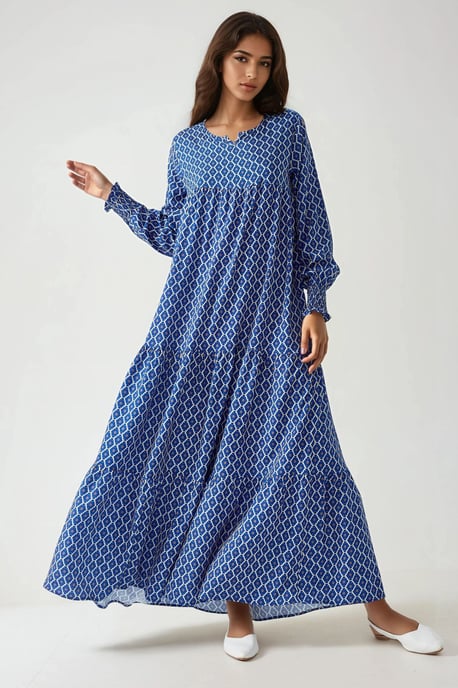 Geprinte Coltrui Viscose Maxi Jurk - Image 3