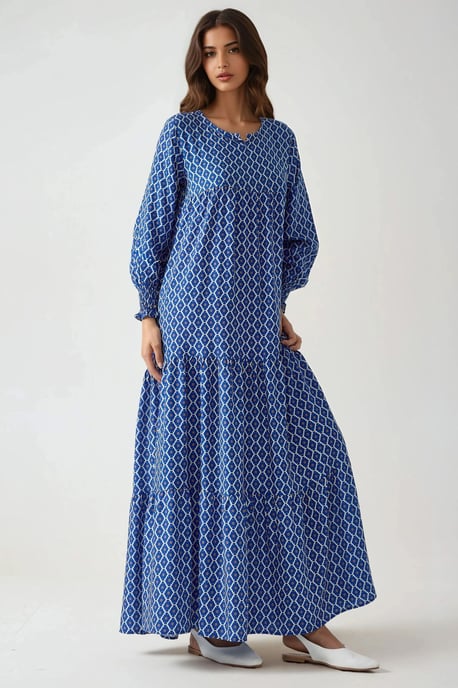 Geprinte Coltrui Viscose Maxi Jurk - Image 4