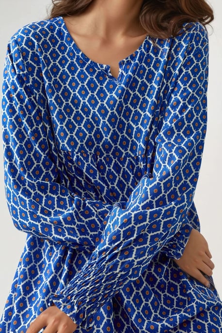 Geprinte Coltrui Viscose Maxi Jurk - Image 5