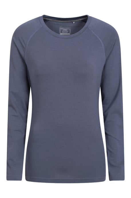 'Dynamic' Women's IsoCool Top Breathable Quick Dry Sports Tee Dark Grey - Image 5