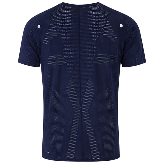Asics Metarun Mens Navy T-Shirt - Image 2