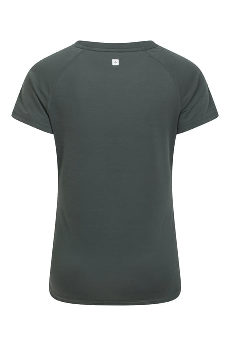 Women's IsoCool Technical T-Shirt Breathable Sports Gym Tee Khaki - Image 3
