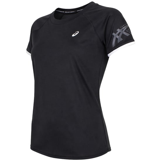 Asics Icon Womens Black T-Shirt - Image 2