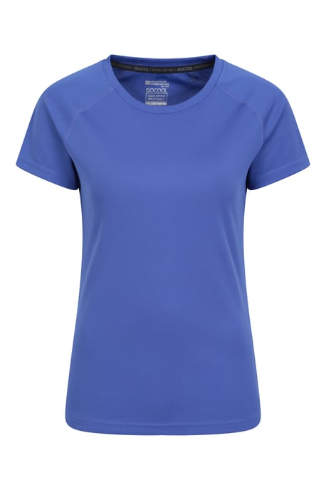 'Endurance' Women's IsoCool T-Shirt Sun Protection Breathable Tee Dark Blue - Image 1