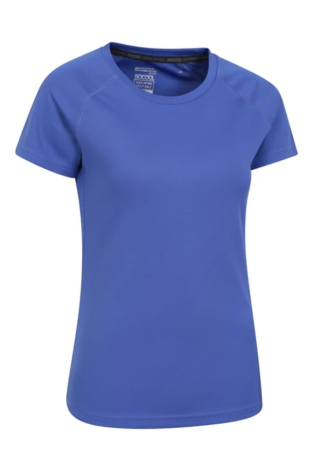 'Endurance' Women's IsoCool T-Shirt Sun Protection Breathable Tee Dark Blue - Image 2