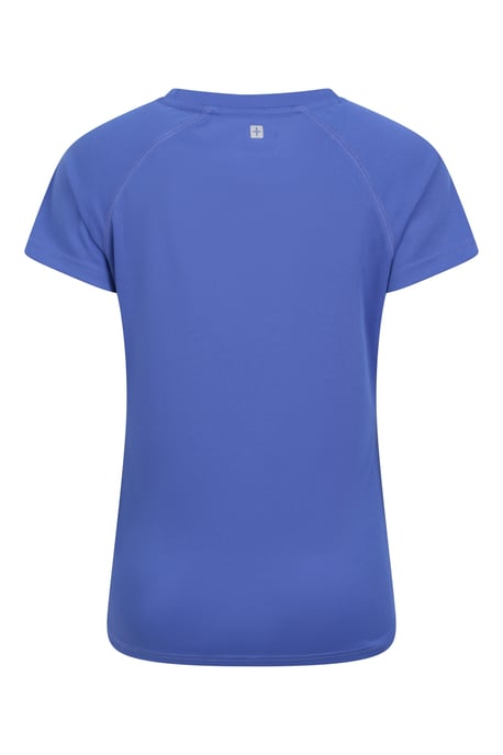 'Endurance' Women's IsoCool T-Shirt Sun Protection Breathable Tee Dark Blue - Image 3