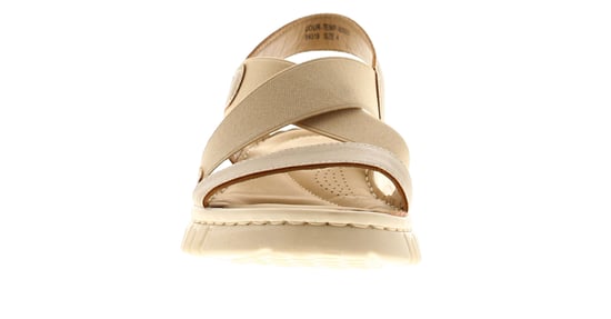 Ever So Soft Womens Sandals Low Wedge United Elasticated taupe - Image 3