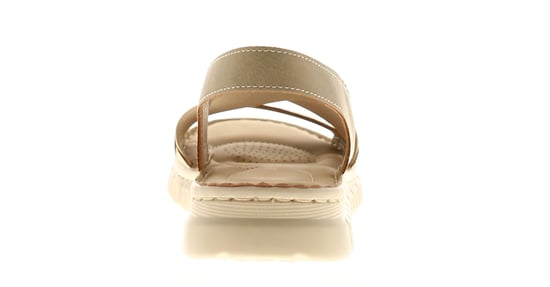 Ever So Soft Womens Sandals Low Wedge United Elasticated taupe - Image 4